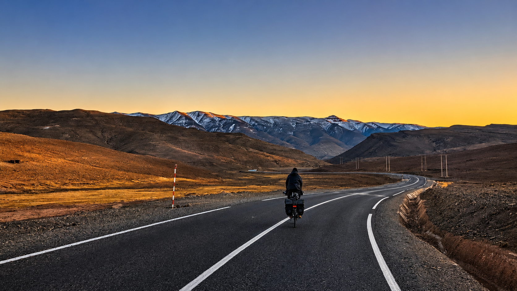 Voyage à vélo au Maroc