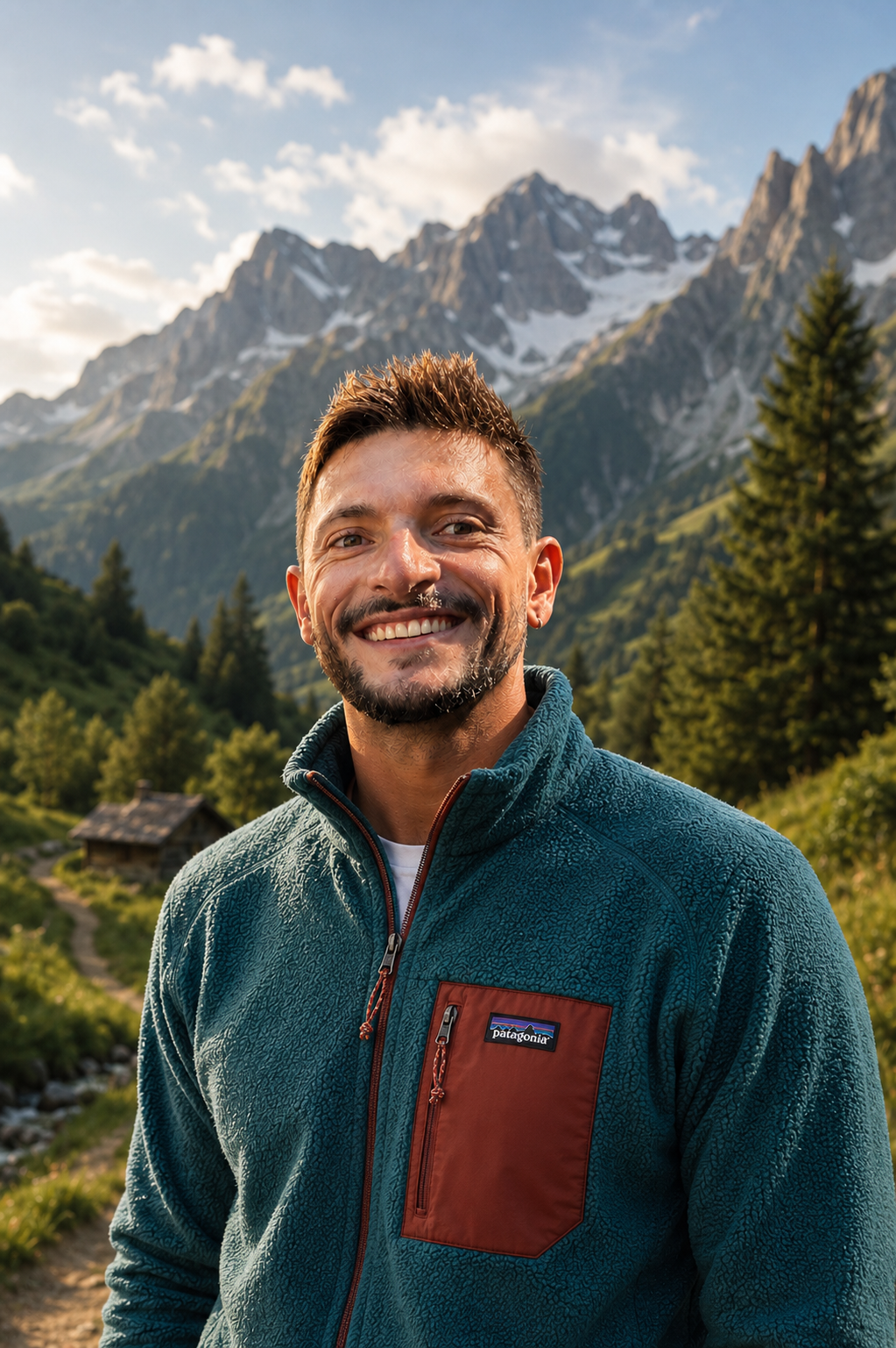 Portrait outdoor de Corentin Régnier
